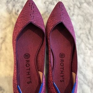 Rothy’s Fig Python Points - retired print